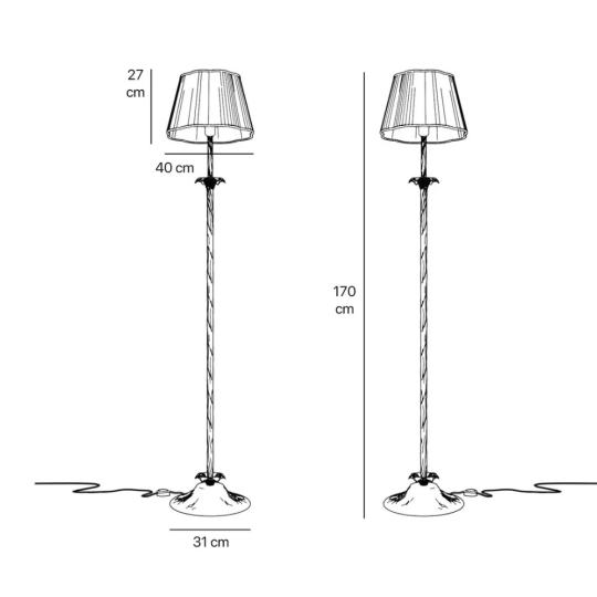 elegans luxus arany allolampa olvasolampa barokk diszes polgari mediterran szecesszios xv lajos vitnage sargarez luxus lampa vilagitas meret.jpg